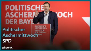 Politischer Aschermittwoch der SPD am 140224 [upl. by Dietsche]