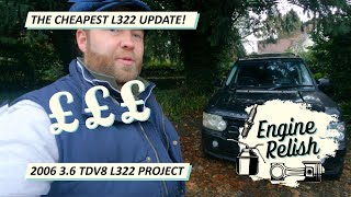 I BOUGHT THE CHEAPEST RANGE ROVER  AN UPDATE ON THE L322 [upl. by Annavaig]