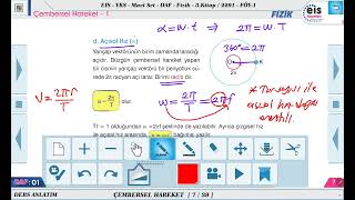 Mavi Set Fizik 3  Çembersel Hareket  1 🔩 [upl. by Acirahs]
