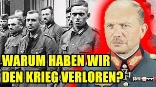 Ursachen für die deutsche Niederlage im Krieg  Die Meinung von Heinz Guderian  Dokumentation [upl. by Sinnoda813]