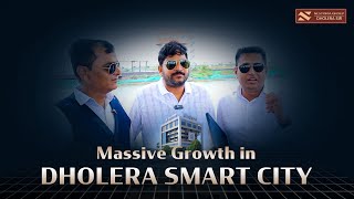 Massive Growth in Dholera City From 2017 to 2024 Review [upl. by Lura93]