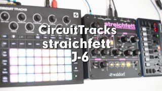 CircuitTracks Streichfett J6  Original  Jam [upl. by Nelrah]