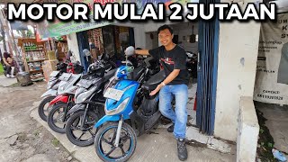 JUAL MOTOR BEKAS HARGA CUMA 2 JUTAAN MASIH BISA DI NEGO  STOK TERBARU MOTOR BEKAS MURAH [upl. by Etienne]