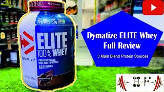 Best Muscle Building Blend Protein  Dymatize Elite 100Whey Full Review [upl. by Jangro113]