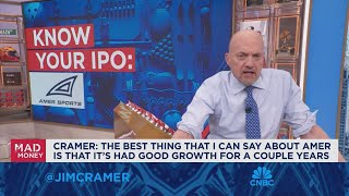 The best thing I can say about Amer Sports is its had good growth for a couple years Jim Cramer [upl. by Jewel768]