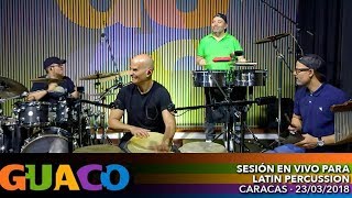 Guaco  Sesión Para Latin Percussion  En Vivo [upl. by Downall]