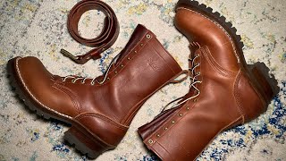 Nicks Boots  Conditioning 1964 Brown [upl. by Mikes525]