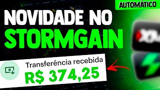 ATUALIZAÇÕES STORMGAIN  GANHE DINHEIRO NO AUTOMÁTICO COPIANDO OPERAÇÕES [upl. by Fleurette795]