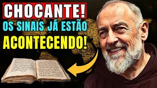 CHOCANTE Padre Pio Nos Avisou Antes de PARTI [upl. by Akili]