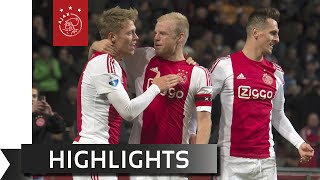 Highlights Ajax  sc Heerenveen [upl. by Refinney]