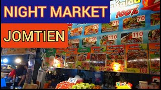 A LOOK AROUND JOMTIEN NIGHT MARKET NOV 2024 [upl. by Adohr]