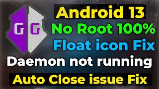 How To Install Game Guardian No Root Full Tutorial 2023  Auto close and crash Fix  Android 13 [upl. by Clover]