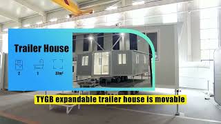 Foldable EXPANDABLE Tiny House on Wheels  unfolds to 20 ft wide 🤯 [upl. by Neeleuqcaj]