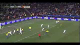 Landon Donovan Goal  Confederations Cup 2009 vs Brazil [upl. by Nosrej]