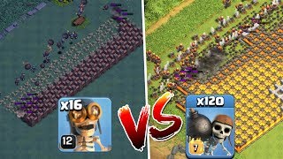 BOMBENWERFER gegen MAUERBRECHER  CLASH OF CLANS  Lets Play CoC Deutsch German HD [upl. by Erdnua]