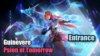 Guinevere Psion of Tomorrow Skin Legend Entrance Upscale 4K Mobile Legends MOBILELEGENDS [upl. by Mellen]