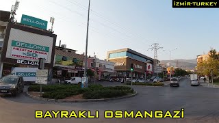 Bayraklı Osmangazi Tanıtım  Izmir Turkey Walking Tour 2020 [upl. by Eikcin]