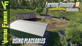 How to use Placables in Farming Simulator 19 [upl. by Hamilton15]