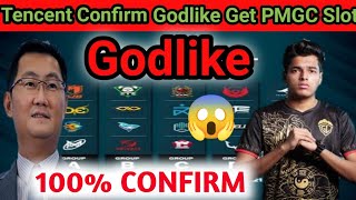 Tencent Confirm Godlike in PMGC Grandfinal  Godlike in PMGC pmgc [upl. by Ttoille]