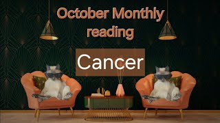 Cancer ♋️  October Monthly Tarot Seeing why it didnt work then but youre seeing success now [upl. by Lanevuj]