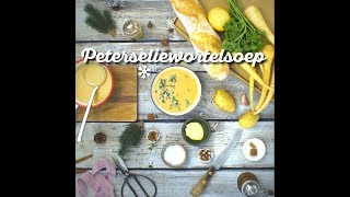 Peterseliewortelsoep  HelloFresh Kerstbox [upl. by Zitvaa]