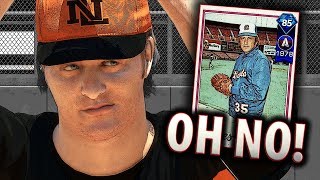 HE HAS DIAMOND PHIL NIEKRO ON THE MOUND MLB THE SHOW 18 DIAMOND DYNASTY [upl. by Porta]