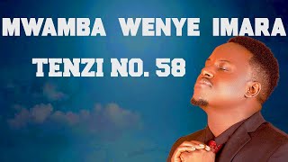 Mwamba wenye imara TENZI ZA ROHONI YUSUPH MANAMBA Lyrics Video MORNING WORSHIP [upl. by Ericha]