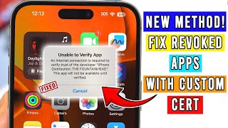 How to Fix Revoked Apps With Esign No Computer Custom Cert [upl. by Aivle]