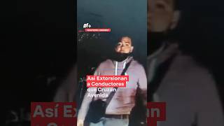 Así extorsionan a conductores que cruzan avenida  N shorts [upl. by Sayres]