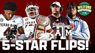 Texas AampM Aggies RIDING Wave of Momentum  More 5Star Flip Intel from Steve Wiltfong [upl. by Atlanta661]