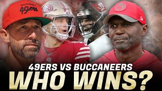 Will the 49ers beat the Tampa Bay Bucs Purdy  CMC vs Mayfield [upl. by Sabino]