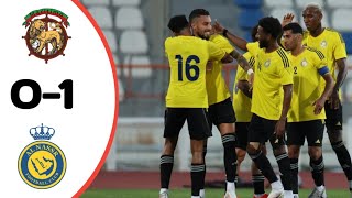 Marítimo Vs AlNassr 01 FIFA Friendly Match Extended Highlights [upl. by Dde]