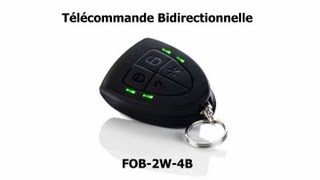 FOB2W4B Télécommande Bidirectionnelle [upl. by Kacerek13]