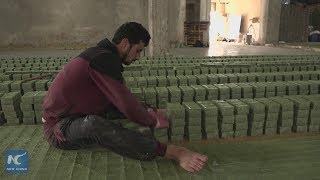 Olive soap industry revive in Syrias Aleppo [upl. by Kip703]