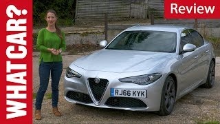 2018 Alfa Romeo Giulia review – better than a BMW 3 Series  What Car [upl. by Hsemin]