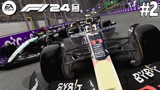 F1 24 FR  Grand Prix dArabie Saoudite  Mode CARRIÈRE LEWIS HAMILTON F1 2024 2 4K 60fps [upl. by Narda]