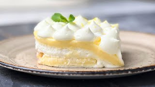 НІЖНИЙ ЛИМОННИЙ ТІРАМІСУ🍋Савоярді лимонний курд та крем з маскарпоне🥰Вишуканий десерт від Глінської [upl. by Keelin]