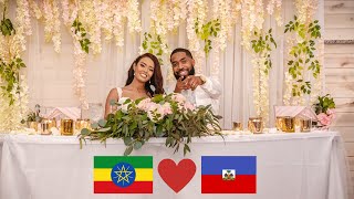 HOTTEST HAITIAN ETHIOPIAN WEDDING OF 2022 [upl. by Aihtennek428]