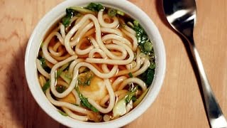 ZUPPA DI MISO E SPAGHETTI udon 🍜  Ricetta GIAPPONESE 🇯🇵 [upl. by Gabey860]