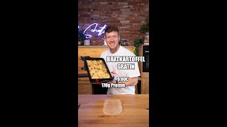 BratkartoffelGratin 6 Portionen für 99€ mit insgesamt 170g Protein diät rezept kartoffeln [upl. by Bael]