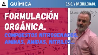 FORMULACIÓN ORGÁNICA LAS AMINAS [upl. by Ecargyram]