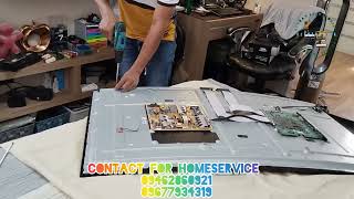 Repair Aircon amp flat screen tv homeservices appliances [upl. by Fry]