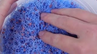 ASMR SLIME  MOST SATISFYING BUBBLY Crunchy SLIME VIDEO [upl. by Pell]