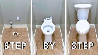 Complete Guide to Replacing a Toilet  Ultimate DIY Guide [upl. by Eizus]