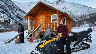 Mountain Cabin in Alaskas Backcountry [upl. by Anivla]