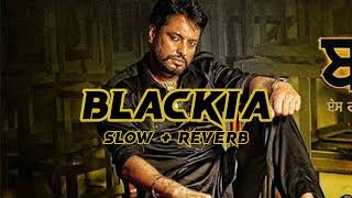 BLACKIA Slow  Reverb  Zaviyar Studio  Dev Kharoud Song  Blackia movie song [upl. by Nnorahs]