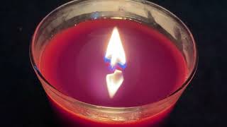 100 minutes of a wood wick candle crackling [upl. by Romilly]