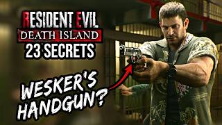 23 SECRET Details You Mightve Missed In Resident Evil Death Island [upl. by Merchant32]