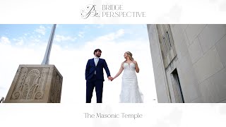 Allison amp Brennan Wedding Teaser The Mosanic Temple Johnstown PA [upl. by Hanikahs121]