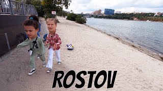 4K Away from the Bustle Sand Walk in Rostov  Rostov Arena Don River🚶‍♂️4K WALK [upl. by Zuzana]